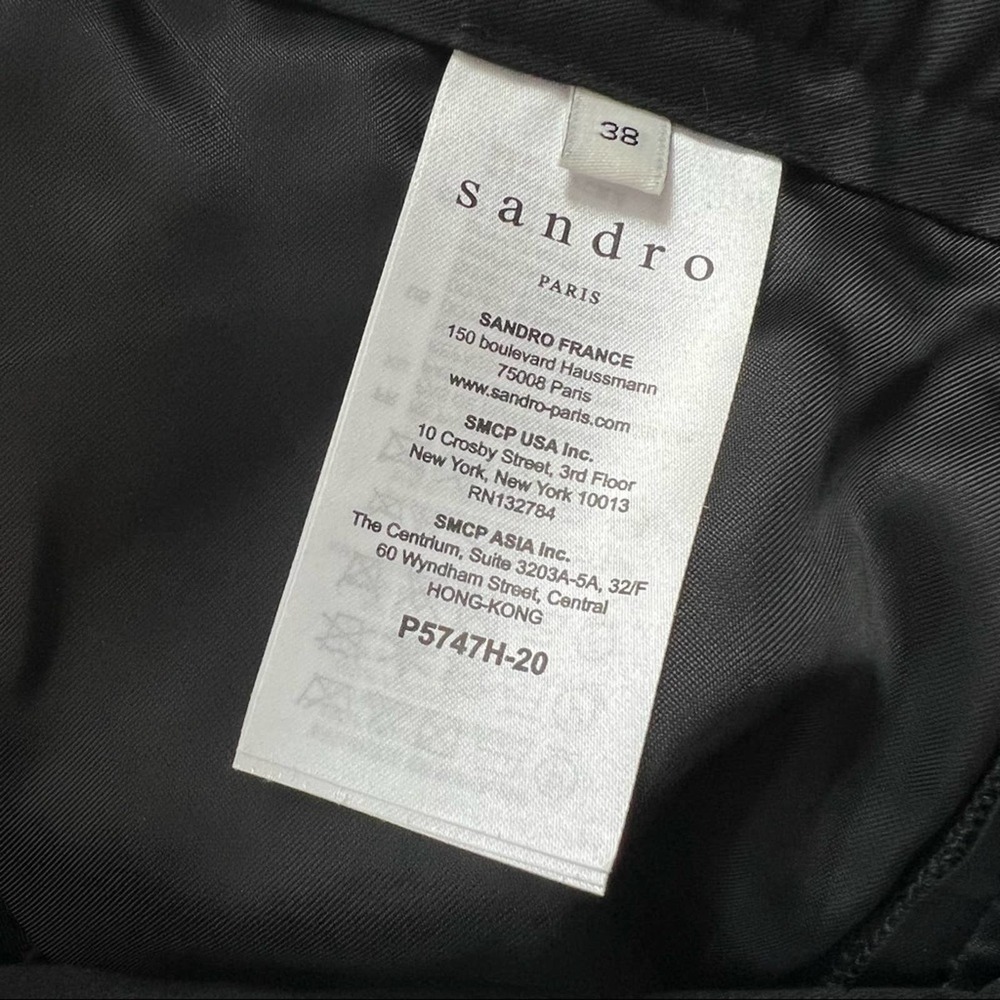 Sandro Black High Rise Dress Pants - Picture 7 of 10